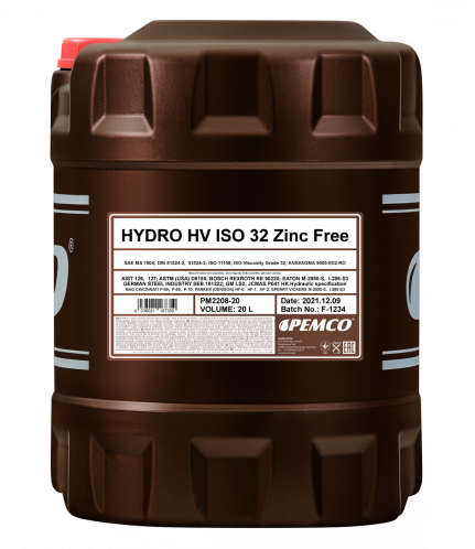 PEMCO Hydro HV ISO 32 Zinc Free
