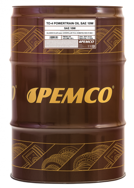 PEMCO TO-4 Powertrain Oil SAE 10W