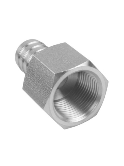 Фитинг 3/4" BSP"(F) x 19 мм, INOX, нерж.сталь